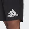 Adidas Шорты для бега с логотипом, мужские, черные H59883