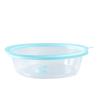 Microwave Heating Sealing Cover Transparent PP Stackable Temperature Keeping Plate Serving Cover