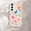 Painted Pattern Big Wave Edge Soft Silicone Material Macaron Phone Case Shockproof Protective Rubber Casing for OnePlus Vivo Motorola Moto