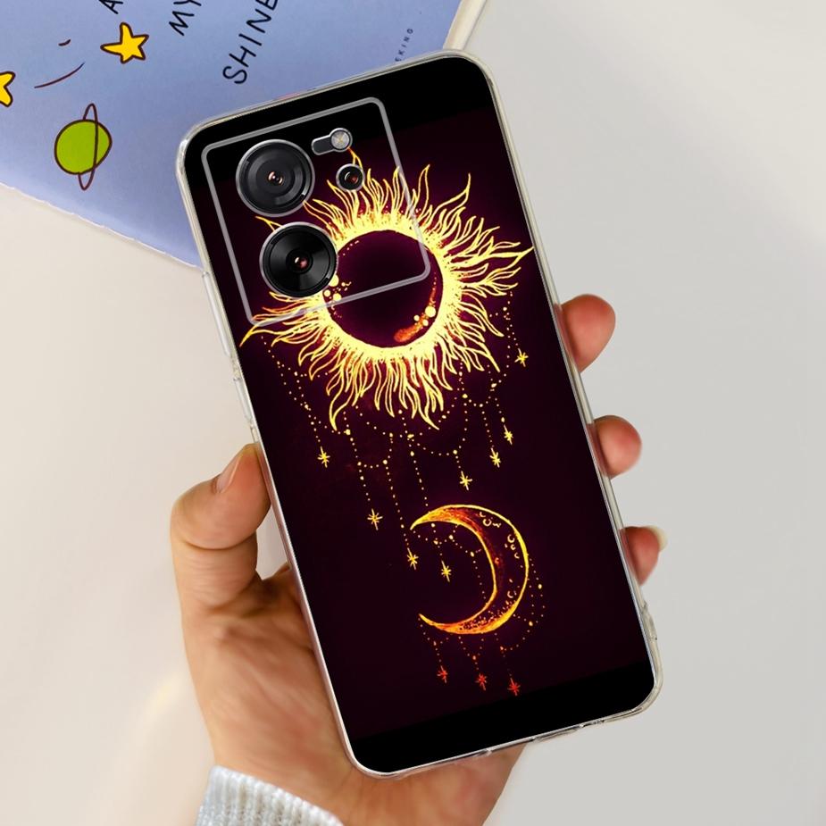 Чехол для Xiaomi 13T Pro Роскошная окрашенная задняя крышка Прозрачный силиконовый чехол для телефона Для Xiaomi Mi 13T Pro 13TPro Мягкие чехлы Сумки 6.67''
