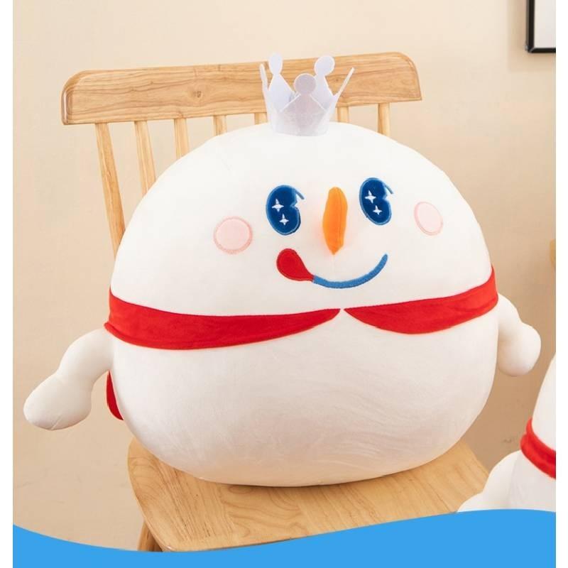 Plush Mxbc Mixue Toy Cartoon Snowman Stuffed Doll Bedroom Decoration Gift Kids