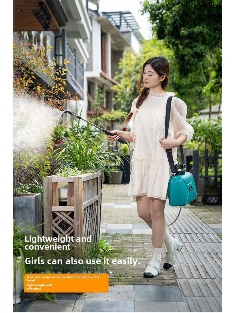 Электрический распылитель воды высокого давления для садоводства и дезинфекции