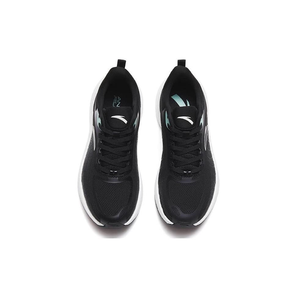 Anta Mars Foam Durable Breathable Low-Top Running Shoes Women Sneaker Black 122315585-2