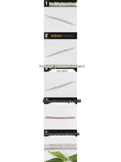 19 RX5MAX High-Mounted Rear Brake Light Strip - Anti-Tail Warning Decorative Light