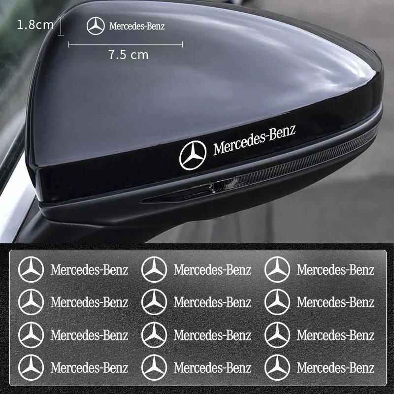 Car Logo Stickers Door Side Window Body Universal Decal for Mercedes benz W203 W204 W205 W210 W211 W212 W463 W464 W164 W176 CLA xxx1