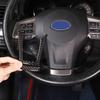 Для Subaru Forester 2013 2014 2015 2016 2017 2018 мягкое углеродное волокно автомобильный руль рамка крышка Накладка наклейка автомобиля