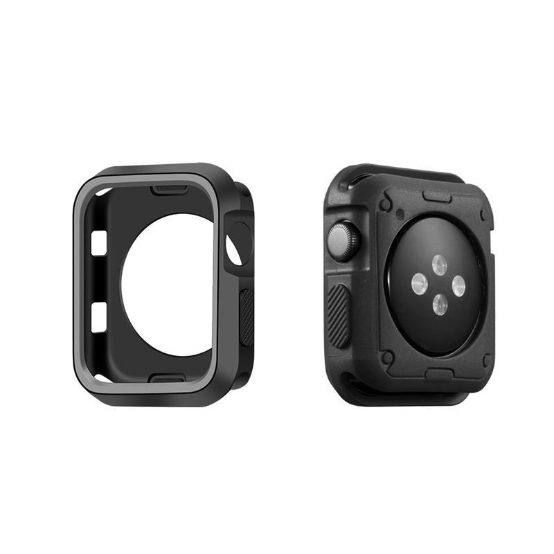 Защитный чехол-бампер для Apple Watch series 6 SE 5 4 3 44мм 40мм iwatch 42мм/38мм, силиконовый защитный корпус