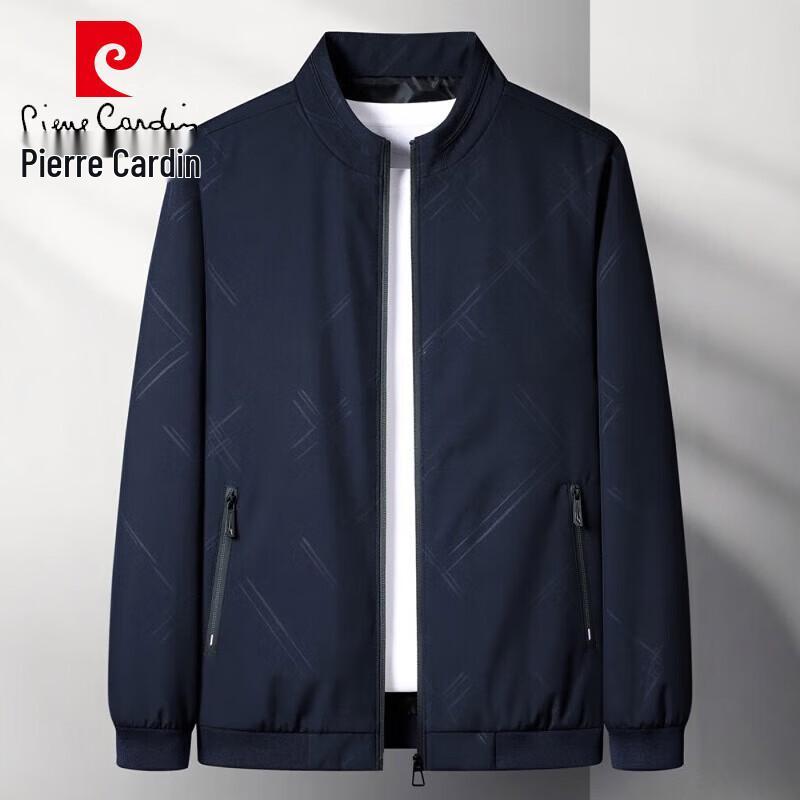Pierre Cardin Men's Stand Collar Casual Jacket