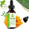Чистые Травы Tagetes Minuta (Куркума Лонга) Чистое и натуральное эфирное масло терапевтического качества в пластиковой упаковке с пипеткой.