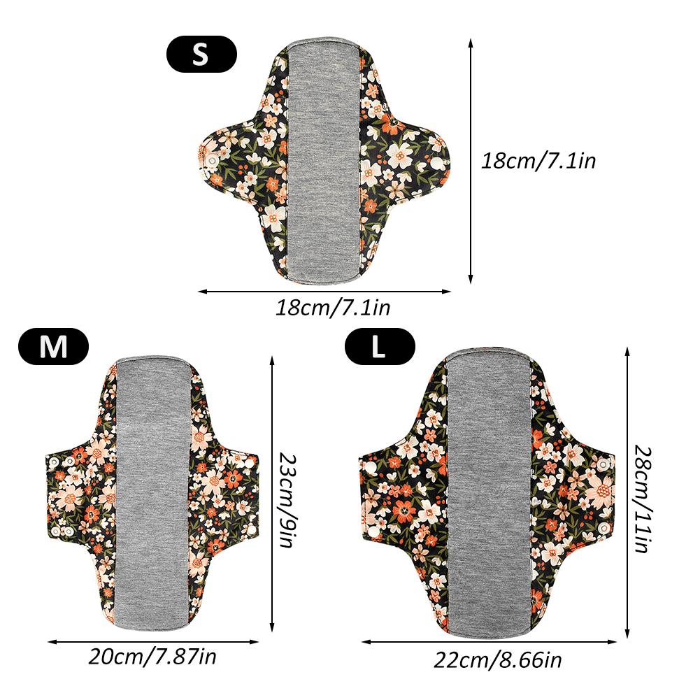 Нескользящие графеновые хлопковые прокладки, многоразовые, дышащие, не вызывающие раздражения кожи, антибактериальные, с защитой от протеканий, для взрослых