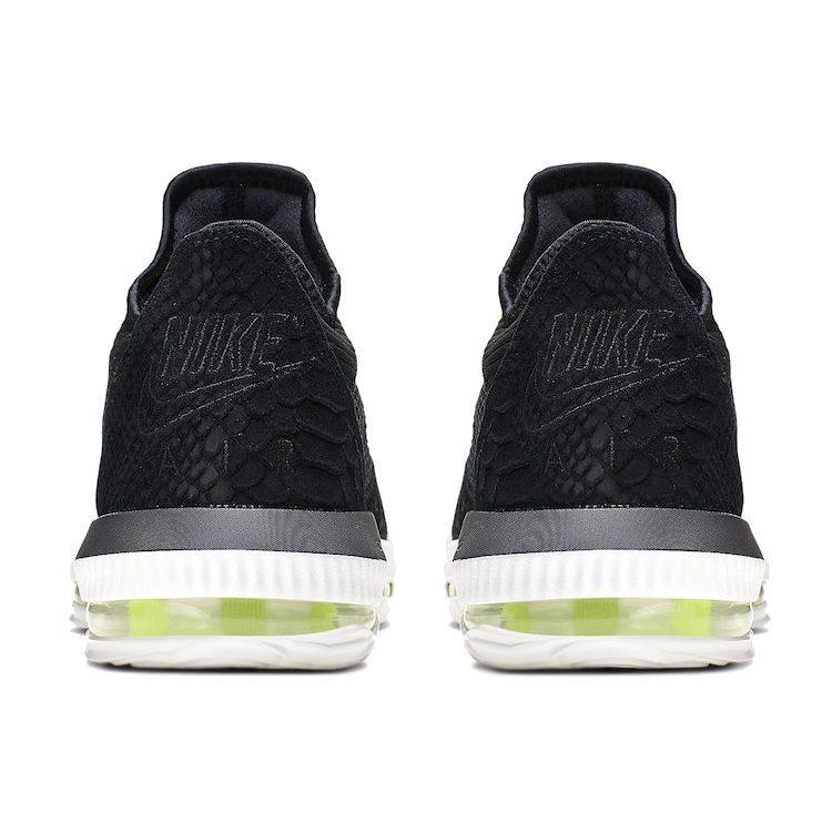 Nike LeBron 16 Low Черный Неоновый Зеленый CI2668-004