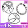 Мужское кольцо на член с несколькими кольцами: Взрослый эротический аксессуар с вариантами 3, 4 и 6 колец