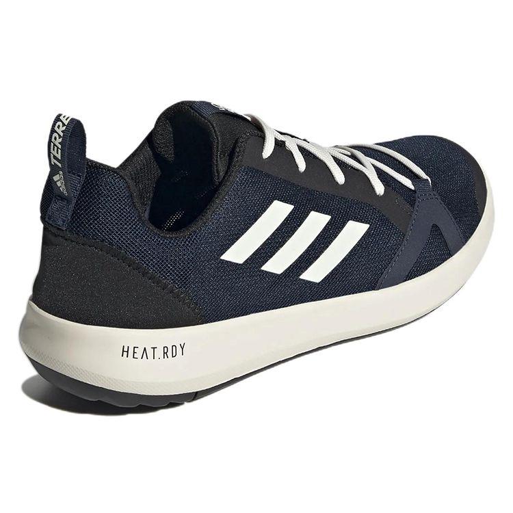 Adidas Terrex Boat Comfortable Versatile Fabric Non-Slip Durable Lightweight Low-Top Training Running Shoes Men Sneaker Navy-Blue GY6119