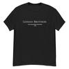 Футболка Департамента управления рисками Lehman Brothers 2008! Футболка Unisex