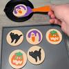 Interactive Holiday Toys 3D Printed Halloween Cookie Toy, Simulated Bakery Food Playset for Kids Sensory Experience Learning Pretend Play And Seasonal