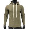 Men S Long Sleeve Pullover Fleece Sweatshirt Solid Color Casual