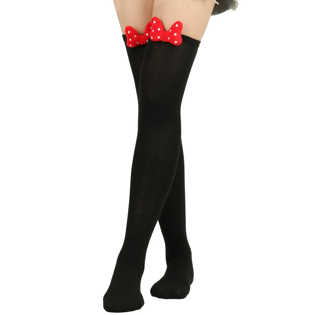 Женские носки до бедра, длинные гольфы, милые гольфы выше колена, чулки