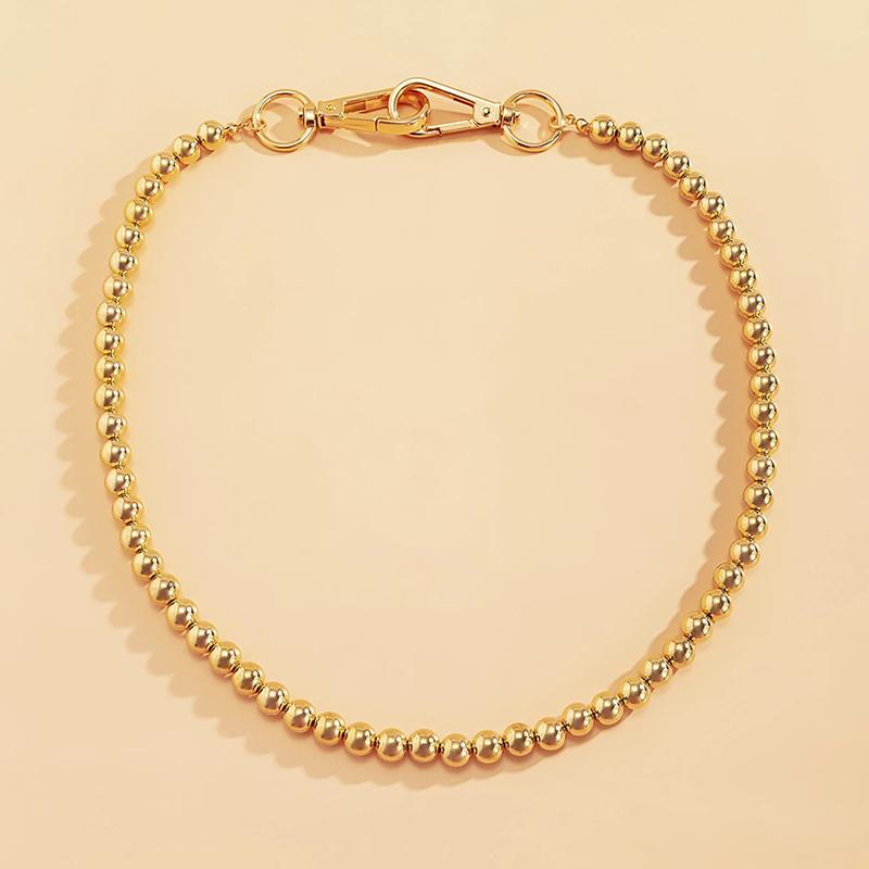 Простая имитация жемчуга цепочка на талию винтажные бусины бисерные джинсы брелок цепочка для девочек модные украшения