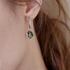 LingerPiece Серьга с зеленым турмалином