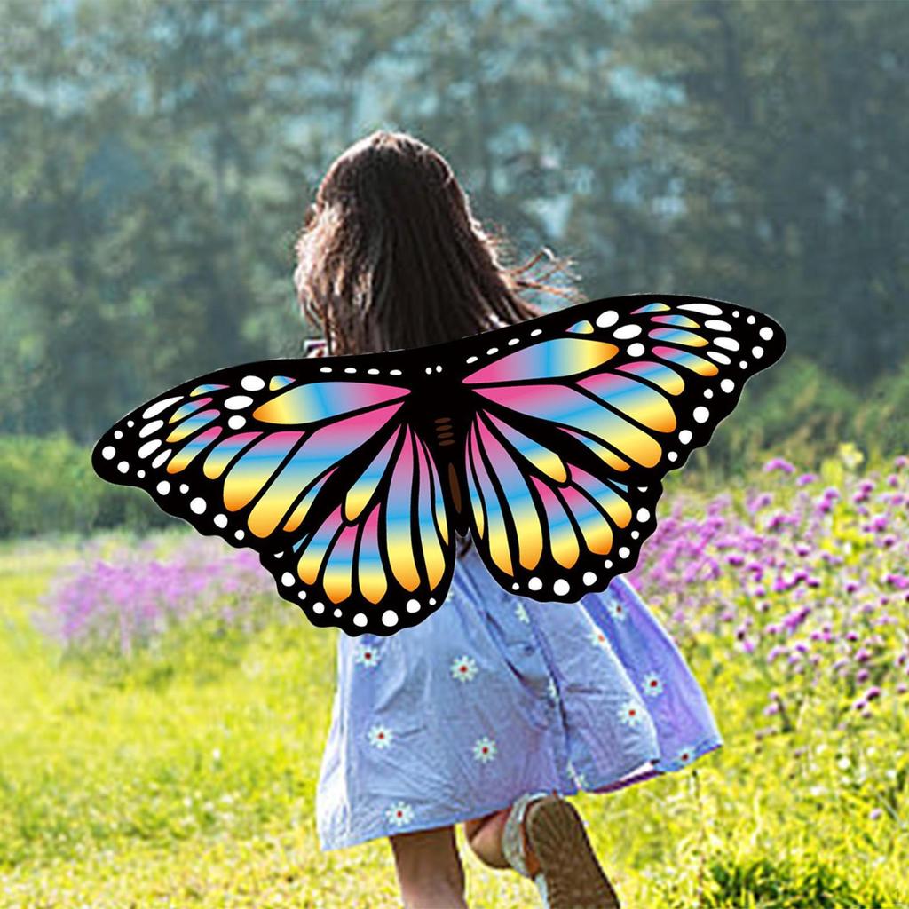 Kids Butterfly Wing Cute Costume Accessories for Carnival Festival Masquerade