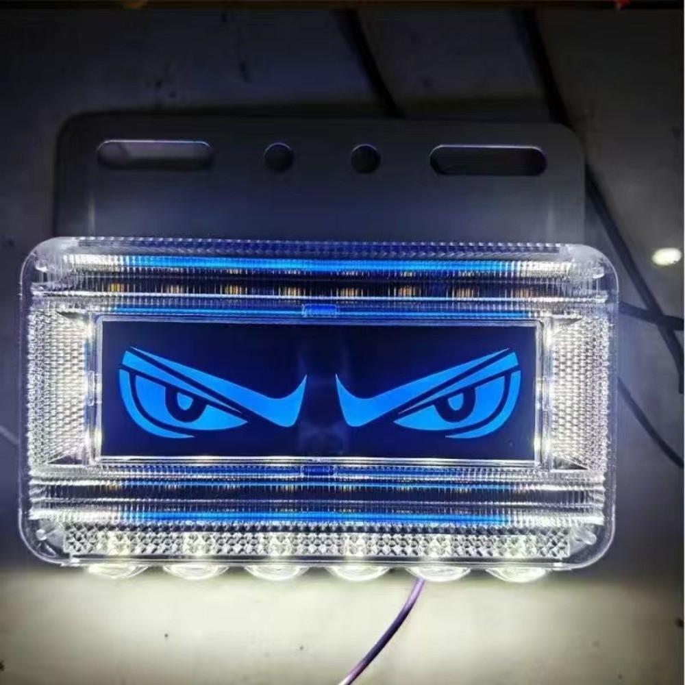 Universal Devil's Eye Truck Light 12-24V Side Signal Light Creative Truck Taillight  Car Decor