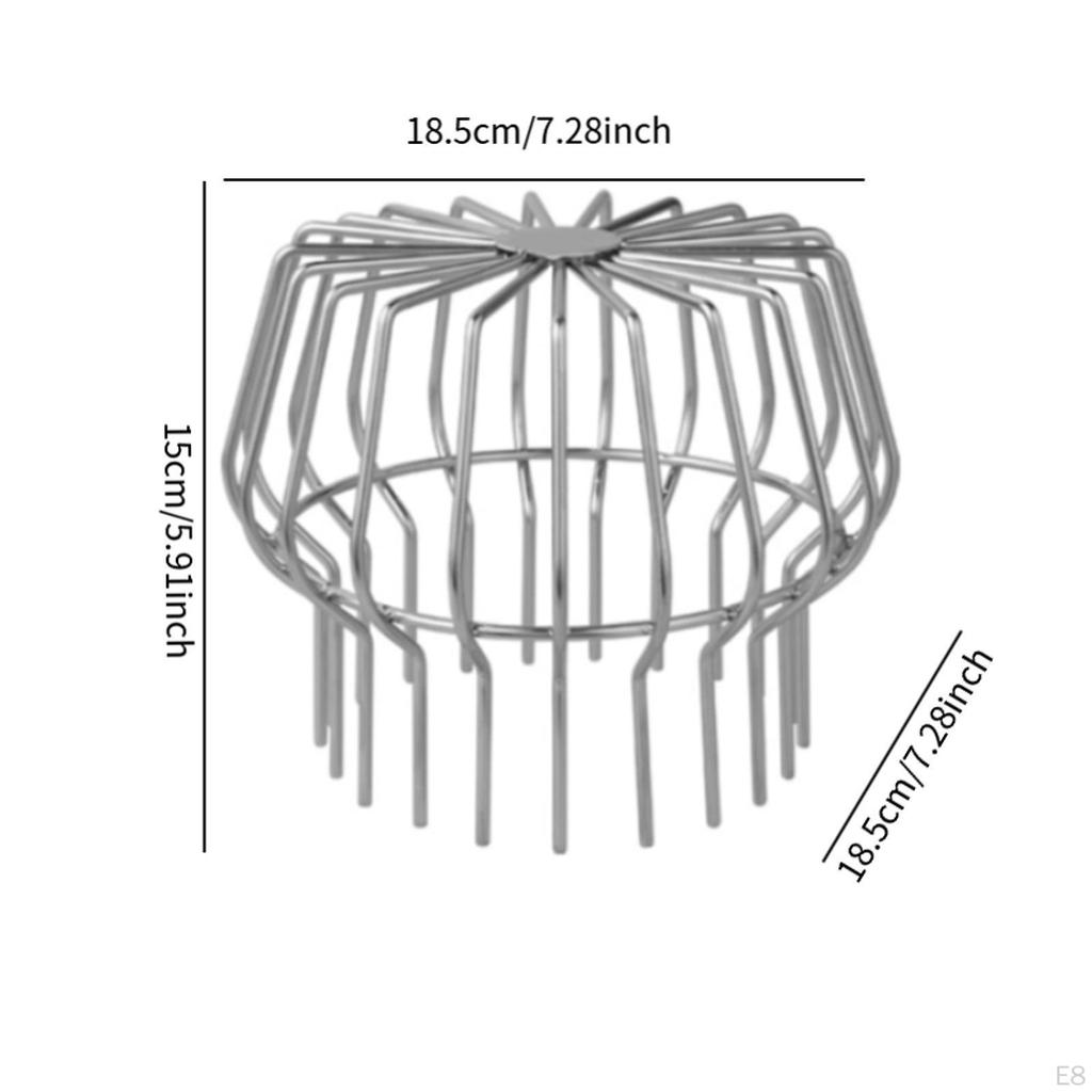 Защитный кожух для водостока, наружный фильтр, сетчатый фильтр, проволочный колпачок, устойчивый к засорению, для балкона, водоотвод, устойчивый к ржавчине