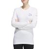 adidas Футболки Унисекс Белые С Круглым Вырезом Средней Плотности HN2031