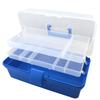 14" Three-Layer Translucent Art Tool Box for Gouache & Paints G569