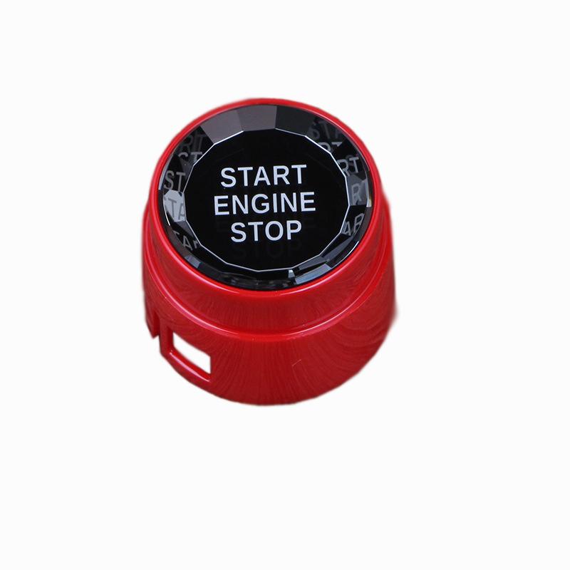 Стайлинг автомобиля для BMW 1, 2, 3, 4, 5, 6, 7 серии F20 F21 F22 F23 F30 F34 F10 F18 F12 F07 F01 F02, кнопка запуска двигателя, остановки двигателя