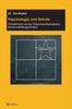 The Psychologie Und Schule Book