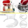 For KitchenAid 4.5-5QT Tilt Head Stand Mixer Pastry Beater & Secure Fit Pouring Shield Attachment Stainless Flat Beater