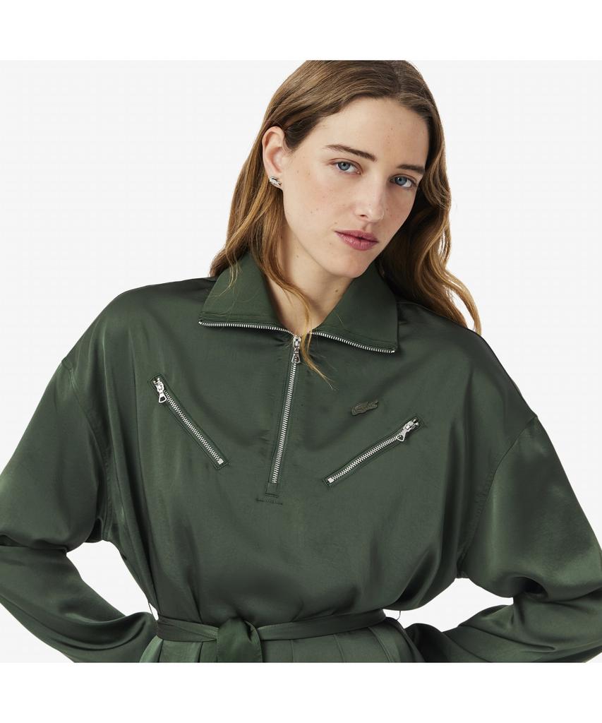 LACOSTE Женское платье Ef9776-55G Hcf с плавными линиями и деталями на молнии