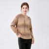 Women's Hooded Gradient Knit Sweater