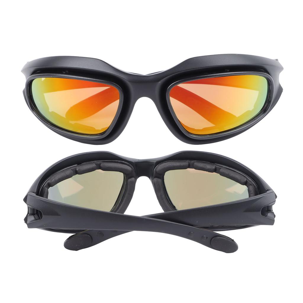 Polarized Motorcycle Riding Goggles Reduce Glare Full Frame Windproof Cycling Glasses with