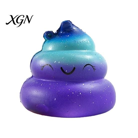 Relaxation Squeeze Toy Novelty Poop Stress Ball Sensory Fidget Funny Shaped Kids And Adult Reliever Soft Slow Rise Prank for Adults Relief