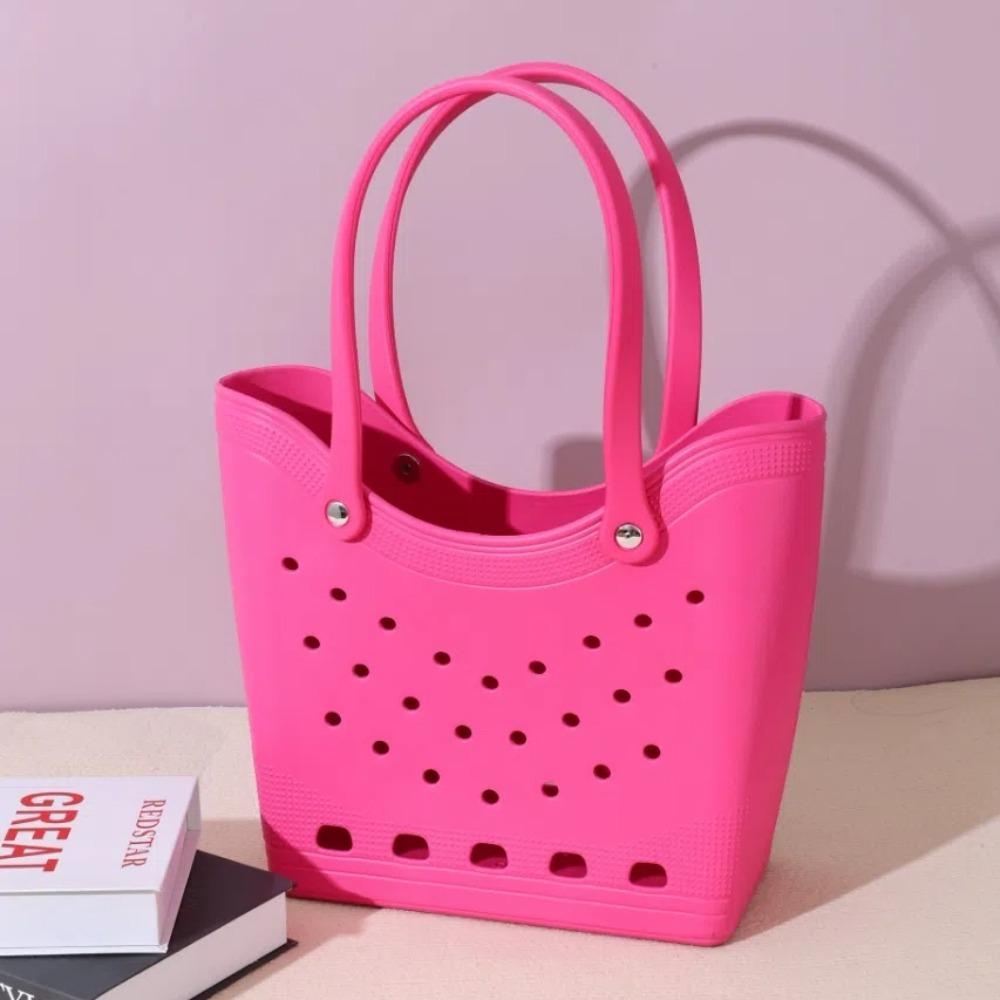 Large Capacity Women Fashion Handbag Basket Outdoor Tote Bag Beach Storage Bag Shopping
