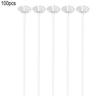 100 Pcs Balloon Holder Sticks Plastic Balloon Holders And Cups for Tying Balloons Arch Anniversary Birthday Parties Graduation Wedding Decoration