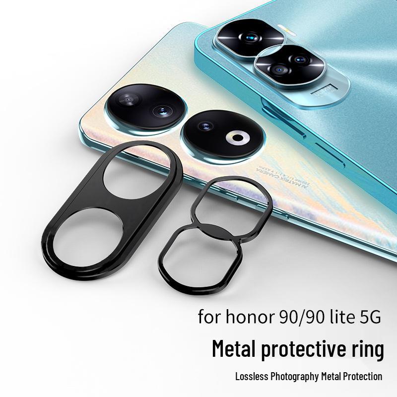 Металлическая защита объектива для Honor 90/90Lite: Защита от падений, Защита от царапин