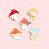 Multi-functional And Decorative Mushroom Brooch For Weddings And Special Occasions
