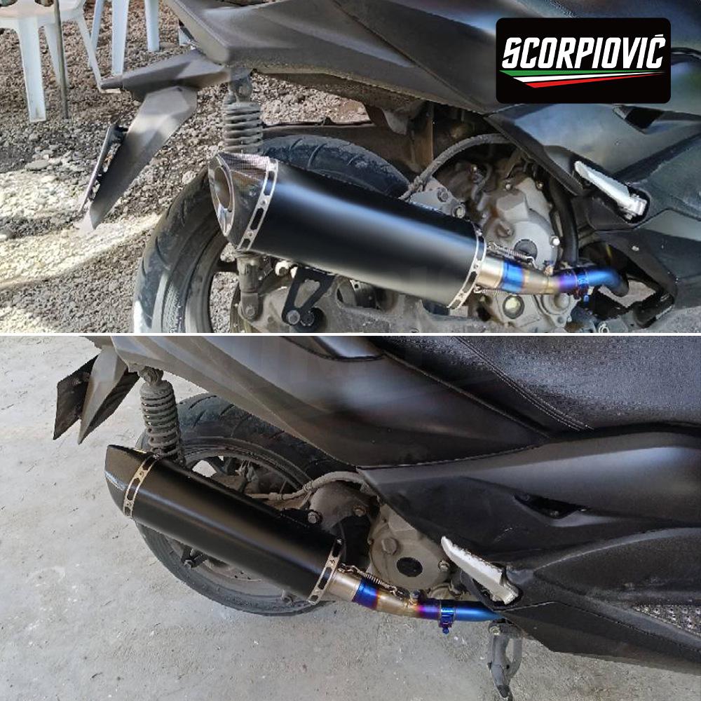 Глушитель выхлопной системы для мотоцикла-скутера XMAX300, простая установка (2017-2023)