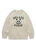 Gelato Pique HOMME Powder Panda JQD Pullover PHNT251912 CRM M Men's