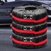 Dust-proof Car Spare Tire Cover Polyester Protection Spare Tire Bag  Vehicle Tyre