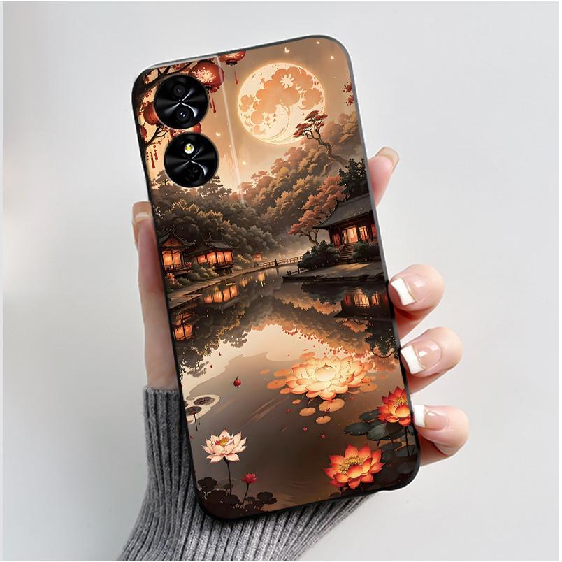 Чехол для телефона для TCL 40 NxtPaper Задняя крышка Милый Кролик Кошка Funda Силиконовый Мягкий Coque для TCL 40 NxtPaper 4G Ударопрочный Чехол Оболочка