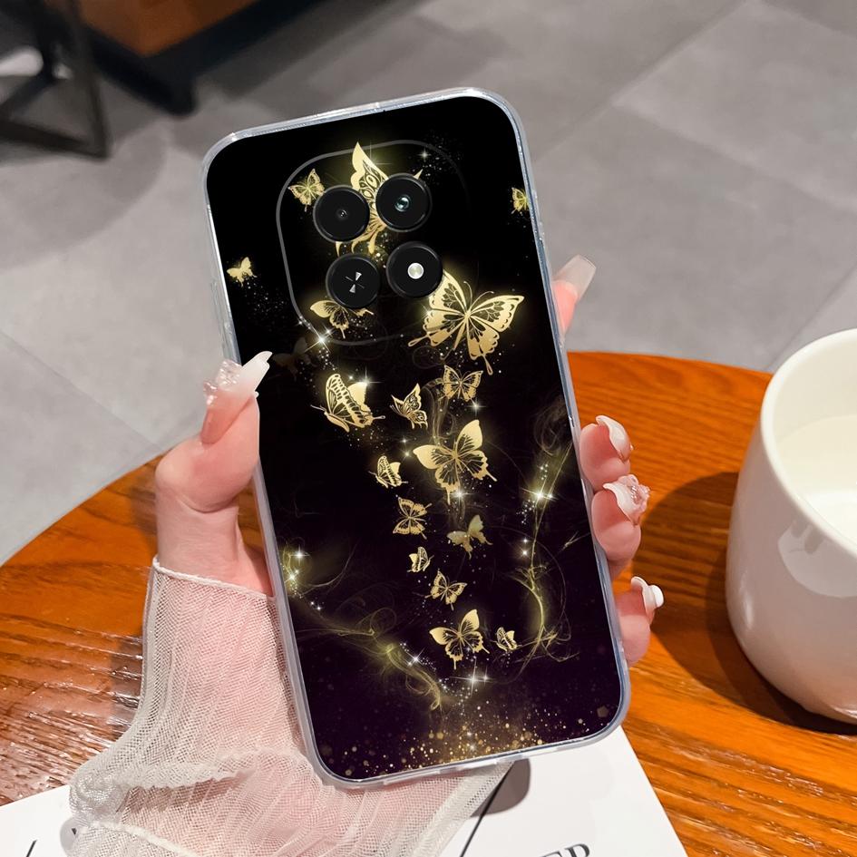 Популярный чехол-астронавт для Oppo A40m V60s Note 60 A3 A60 F27 Realme 12 13 Reno12 F Narzo N61 противоскользящие прозрачные силиконовые чехлы Pretty Girl для OPPO Capa