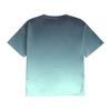 Men Gradient Color T-Shirt Short Sleeve Round Neck Summer Top Plus Size Urban Style Loose Tee Shirt for Daily Wear Party Office Beach