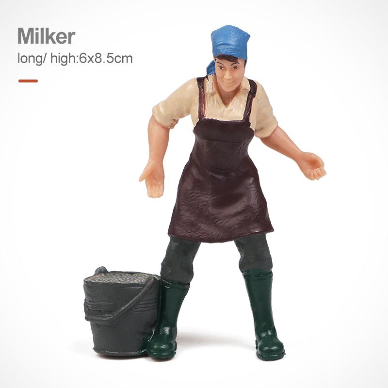 Имитация Фермерских Животных Домашняя Птица Корова Свинья Собака Курица Утка Гусь Детеныш Фигурки Модель Фигурки Развивающая Игрушка Для Детей