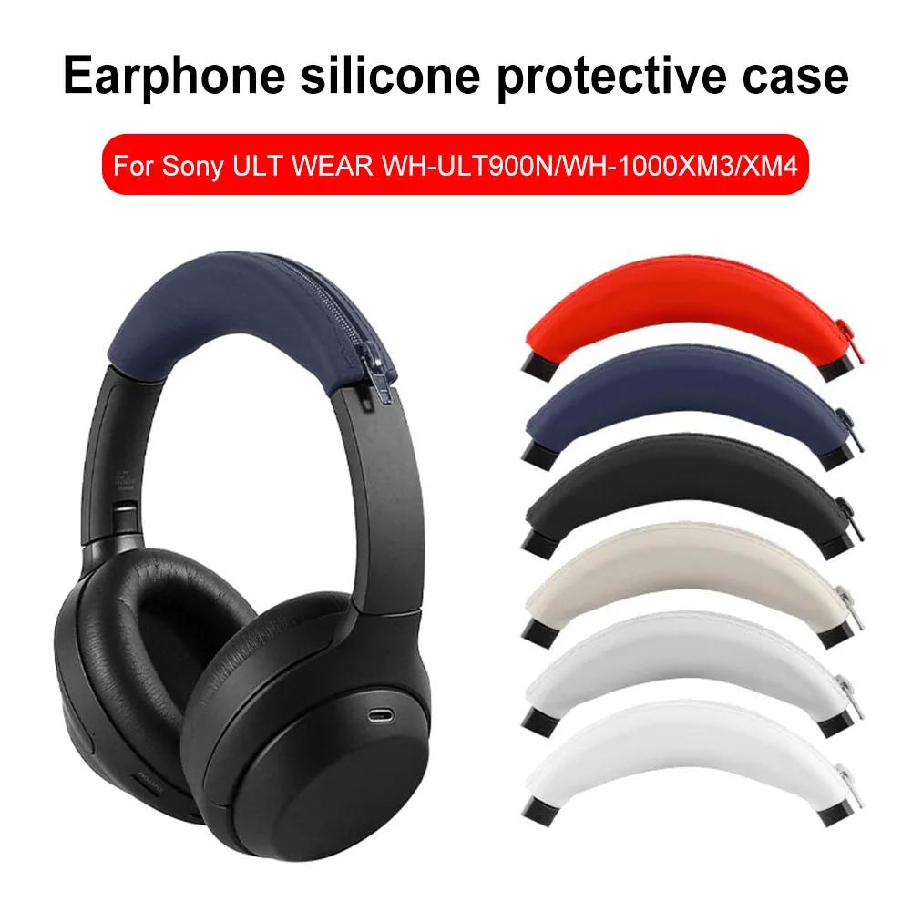 Silicone Ear Pads Cushion Cover Soft Earpads Headbeam Sleeve Headphone Case for Sony ULT WEAR WH-ULT900N/WH-1000XM3/XM4