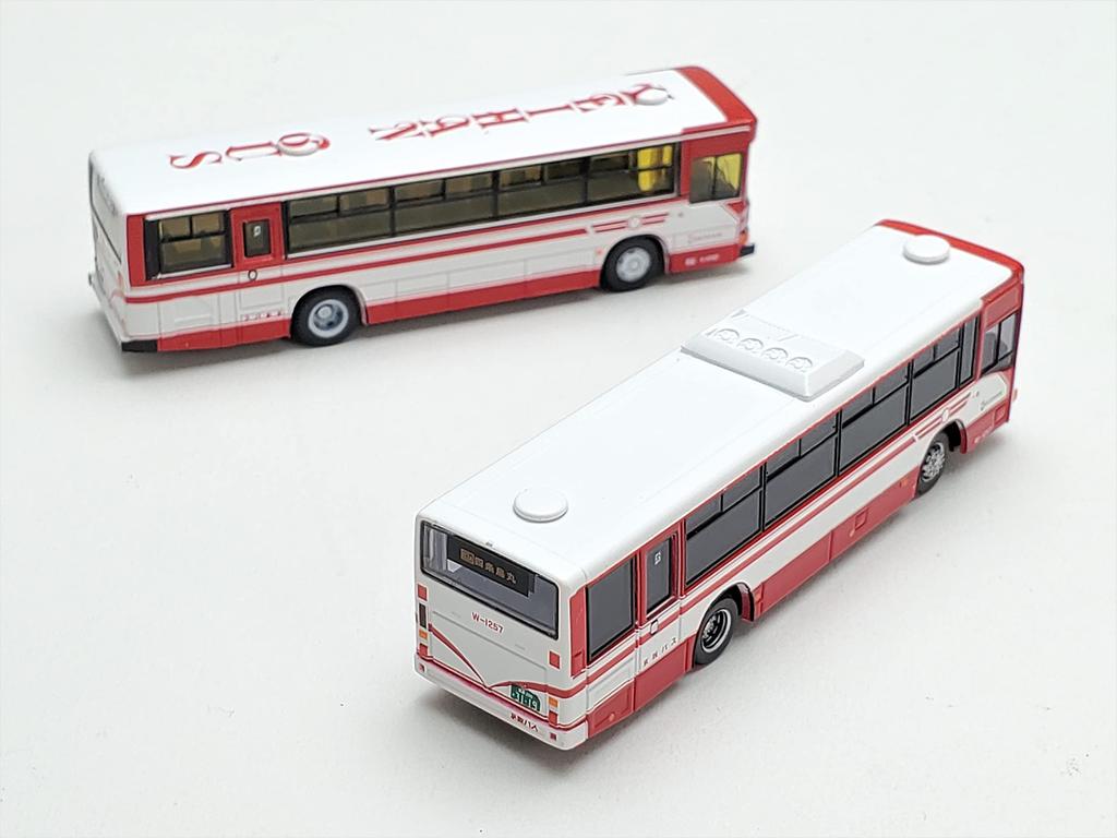 Коллекция автобусов Коллекция автобусов Keihan Bus 100th Anniversary Route Car Набор из 2 штук Диорама Принадлежности
