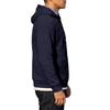 Men’s Autumn/Winter Casual, Loose-Fitting, Versatile, Plain-Coloured Jacquard Hooded Long-Sleeved Sweatshirt