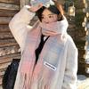 Warm Long Tassel Scarves Windproof Neck Warmer New Shawl Wrap  Autumn and Winter